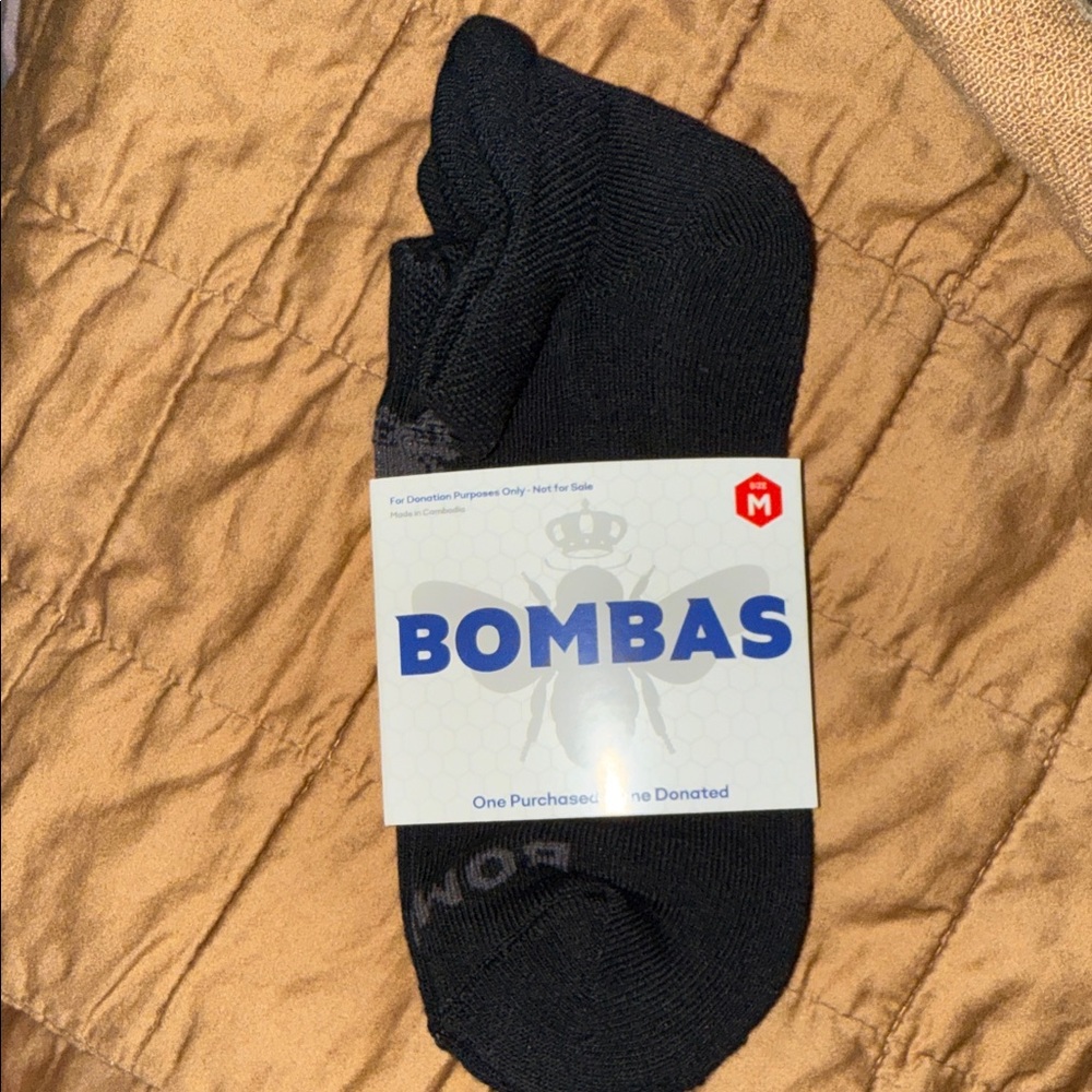 Bombas Men's Black Athletic Socks